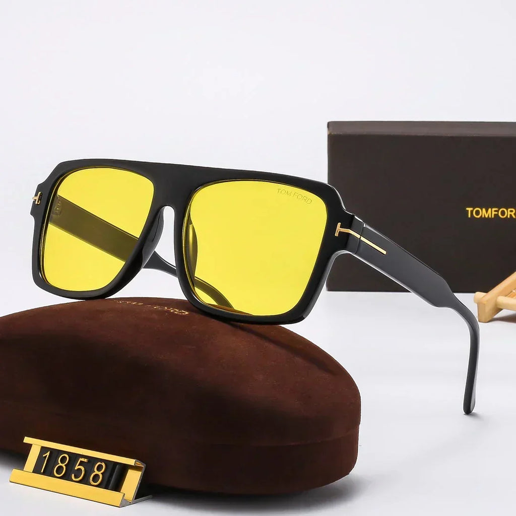 Square Round Sunglasses 1858 – UV400 Protection Sunglasses