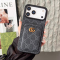 Luxury iPhone Case With Card Holder For iPhone 17 / 16 / 15 / 14