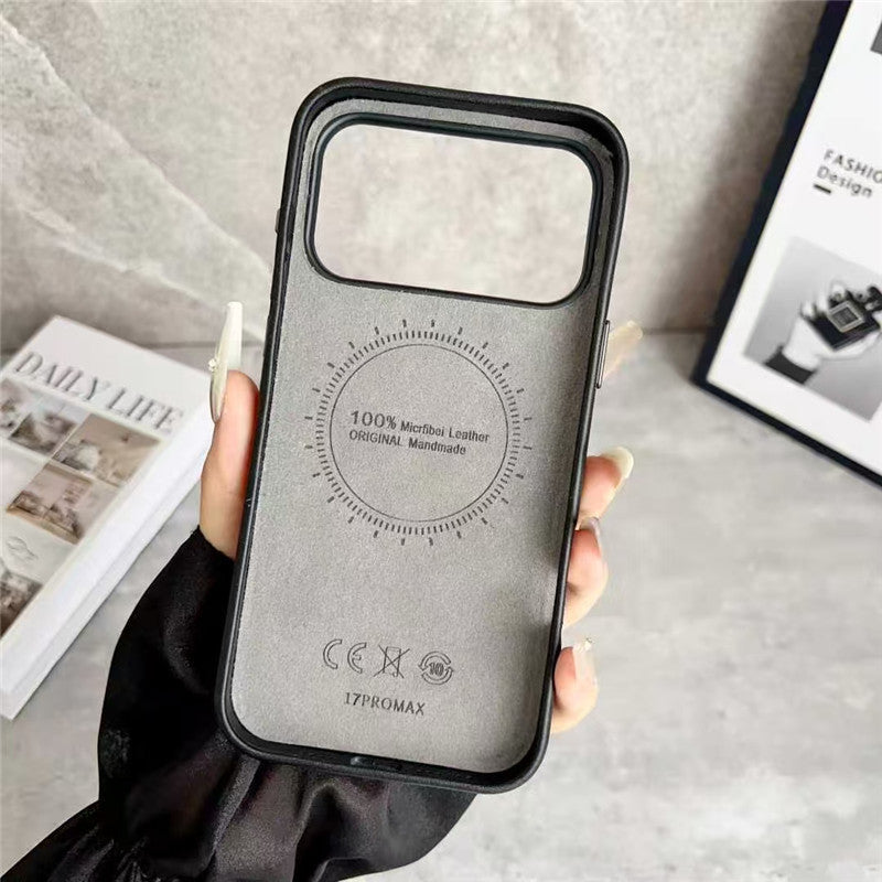 Leather Phone Case With Card Holder For iPhone 17-12