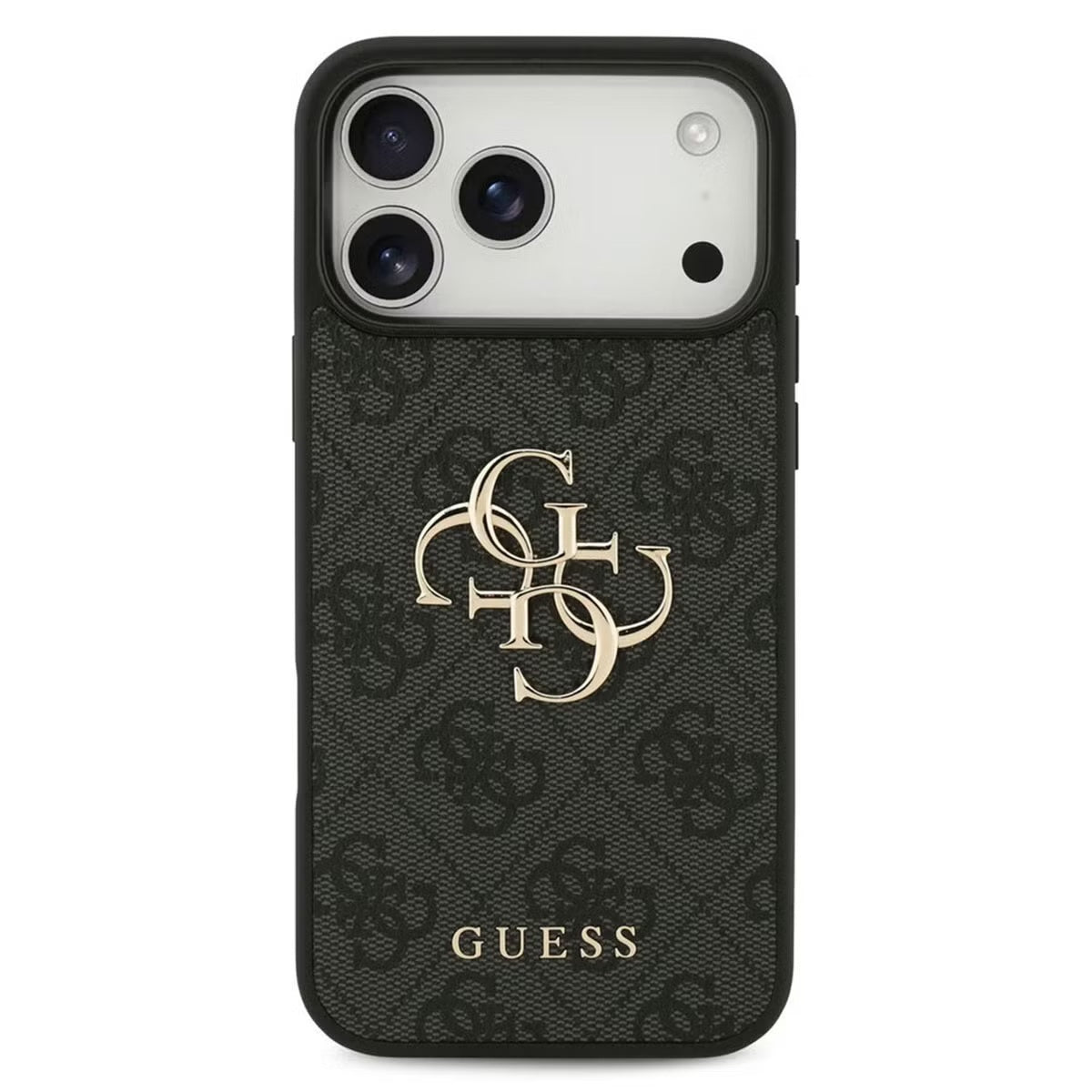 Luxury Metal Logo Back Cover For Apple iPhone 17 / 16 /15 /14