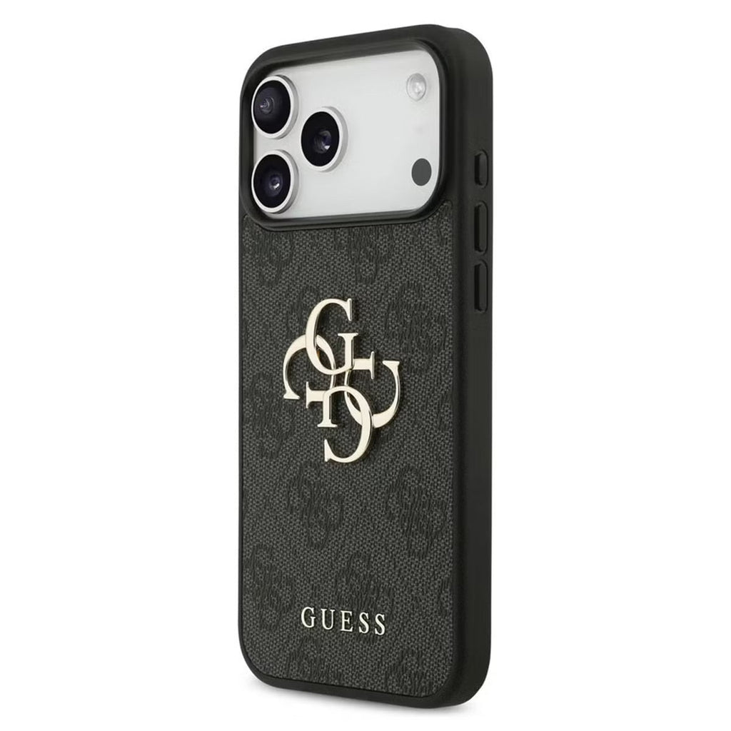 Luxury Metal Logo Back Cover For Apple iPhone 17 / 16 /15 /14