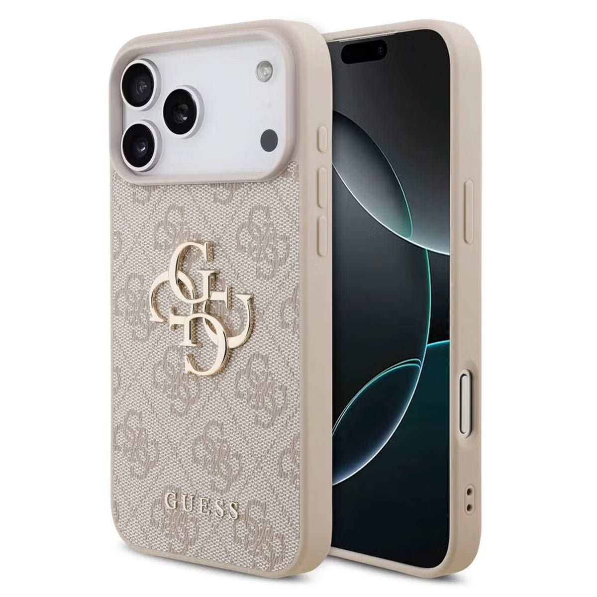 Luxury Metal Logo Back Cover For Apple iPhone 17 / 16 /15 /14