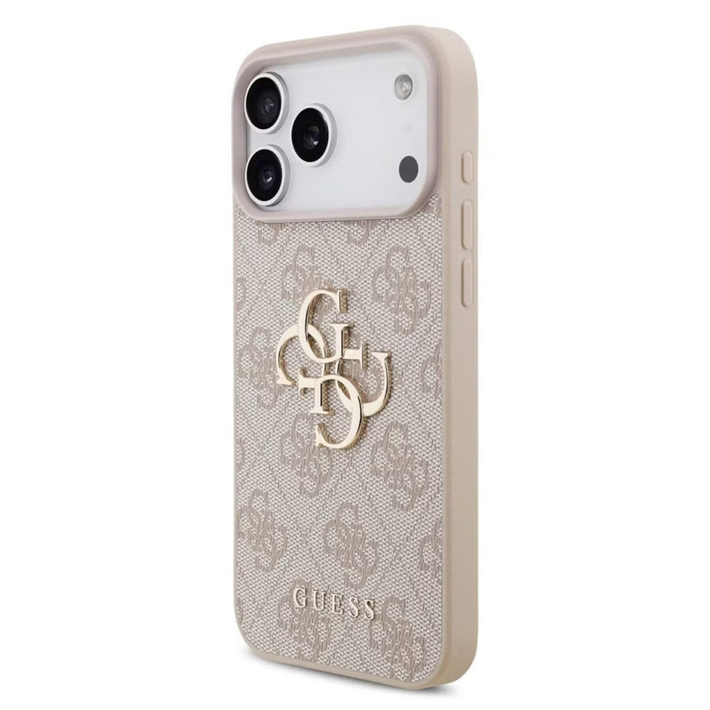 Luxury Metal Logo Back Cover For Apple iPhone 17 / 16 /15 /14