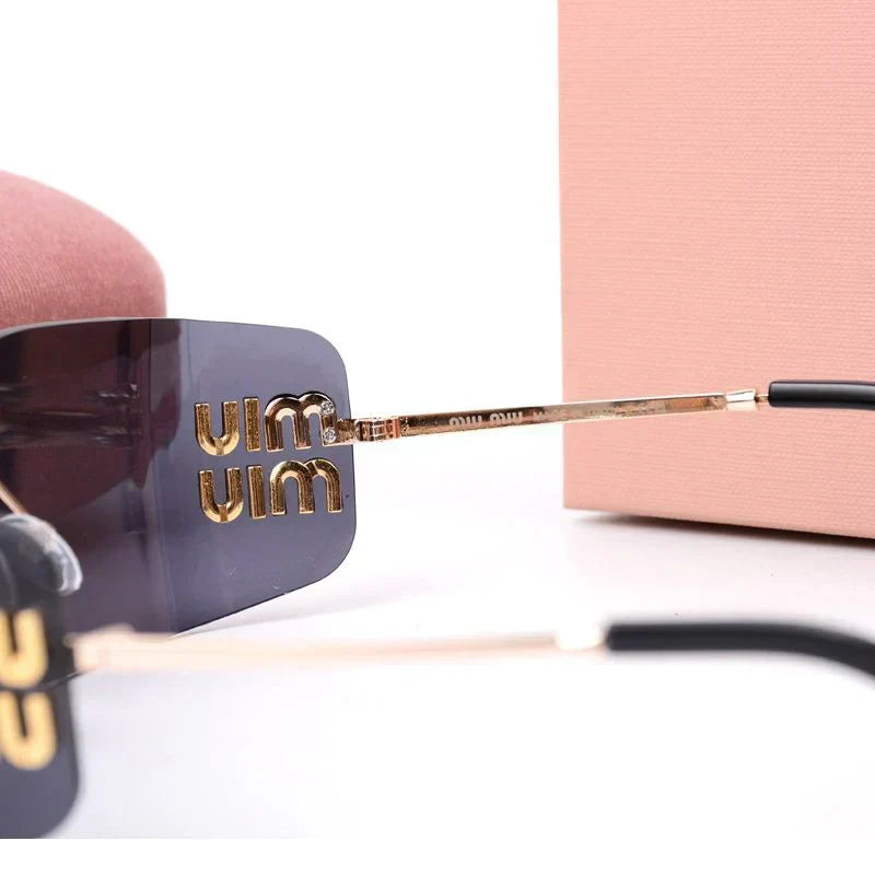 Fashionable Frameless Sunglasses – UV400 Protection Sunglasses