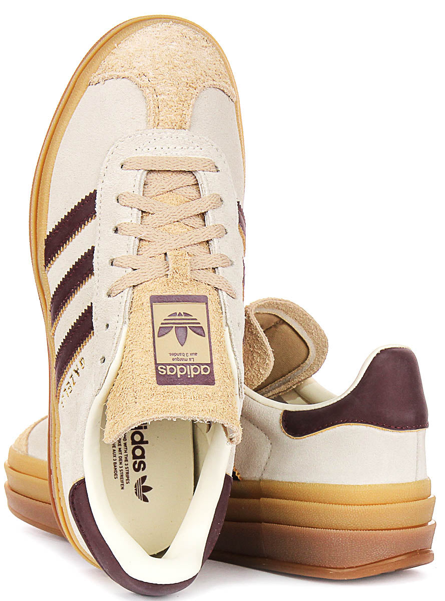 Adidas Gazelle Bold W In Beige For Women