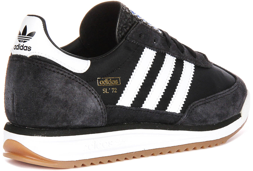 Adidas SL 72 RS J In Black White for Juniors