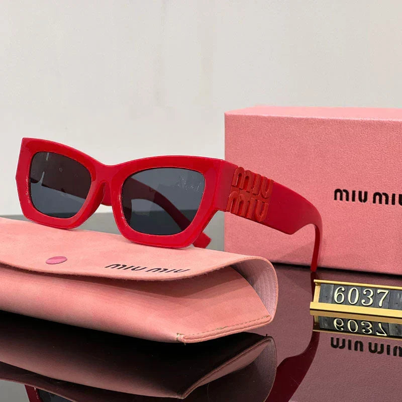 Fashion Square Cat-Eye Sunglasses 6037 – UV400 Protection Sunglasses