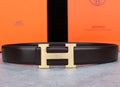 2 Colors Classic Buckle Leather Belt – Premium Leather Belt