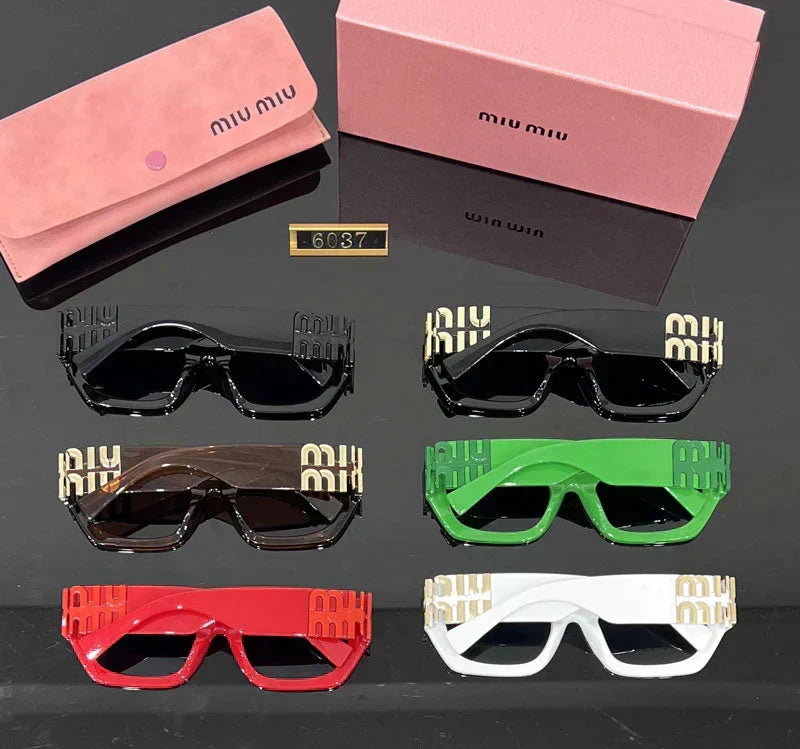 Fashion Square Cat-Eye Sunglasses 6037 – UV400 Protection Sunglasses