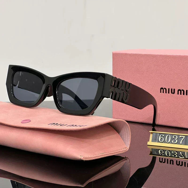 Fashion Square Cat-Eye Sunglasses 6037 – UV400 Protection Sunglasses