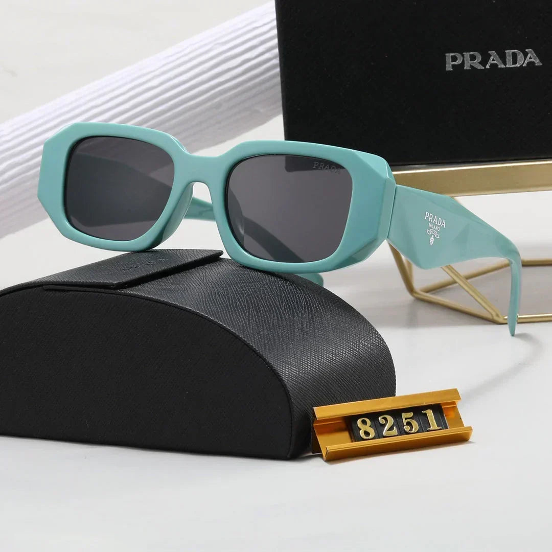 Polygonal Retro Unisex Sunglasses 8251 – UV400 Protection Sunglasses