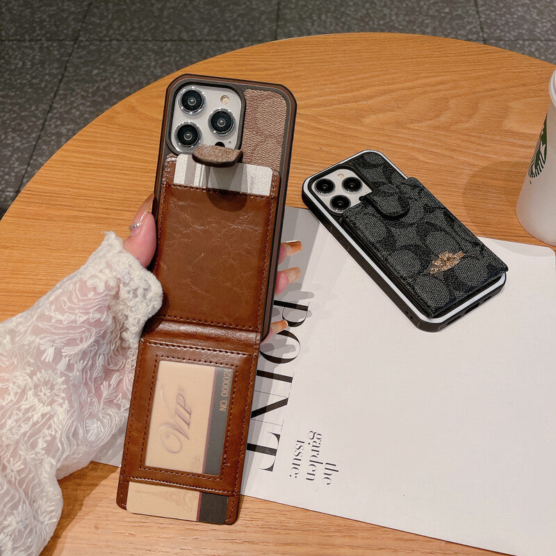 Classic iPhone Case With Wallet – Premium Protective Phone Cover