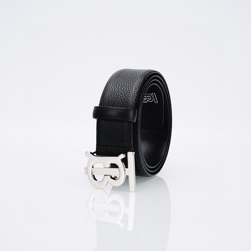 Belt with Silver Buckle – Premium Leather Belt