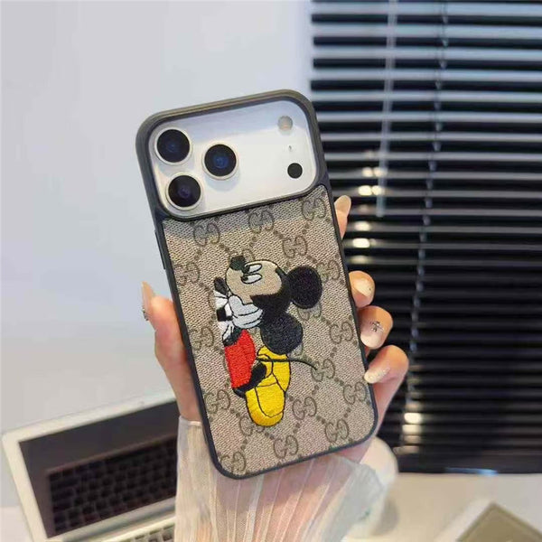 Monogram Chic Lux Phone Case For iPhone 17 / 16 / 15 / 14