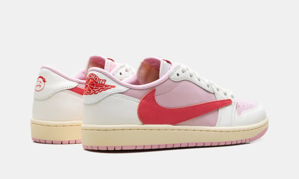 Jordan 1 Retro Low OG SP Travis Scott Sail Tropical Pink