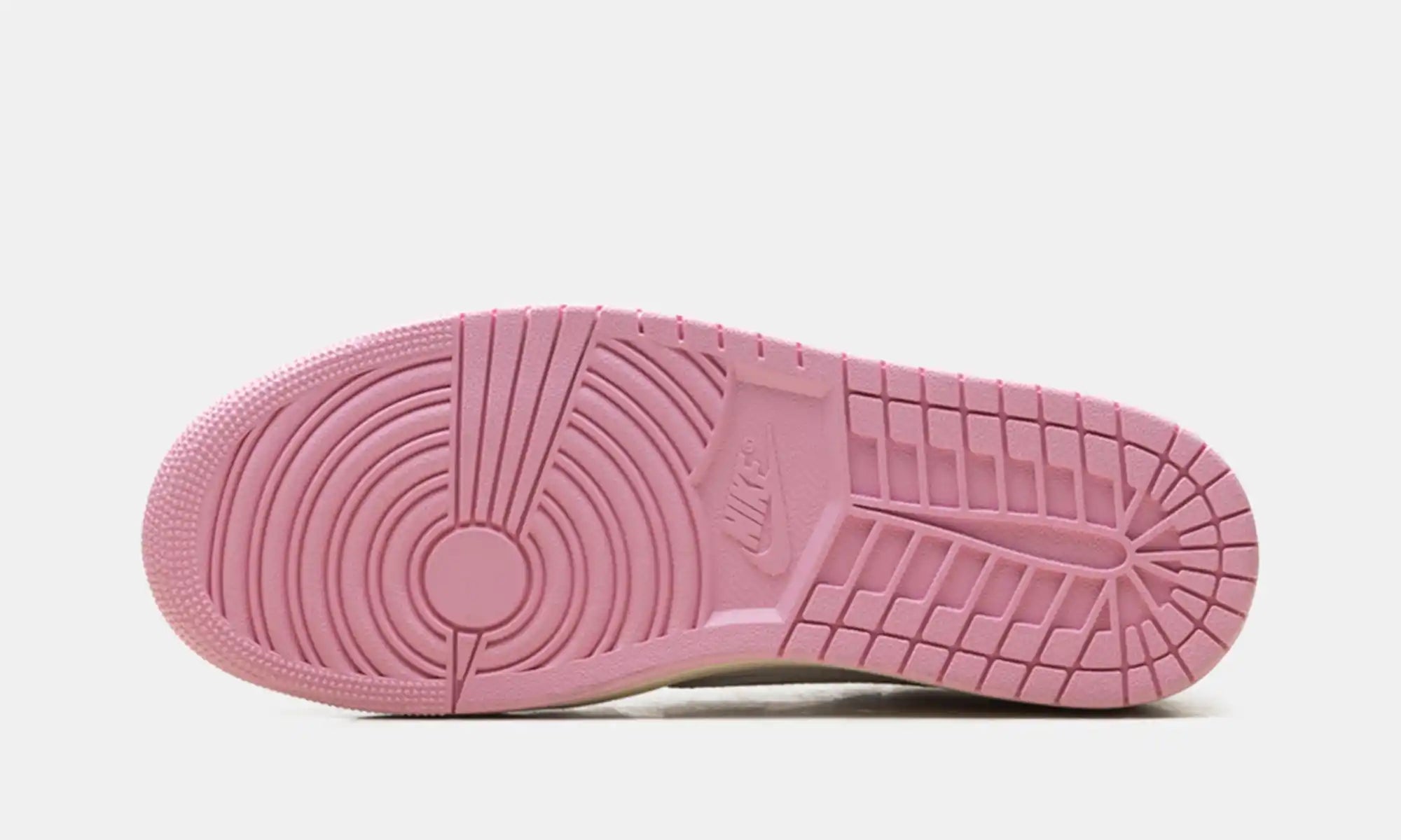 Retro 1 Low TS "Canary" Shy Pink Premium Leather Sneakers - IQ7604-100