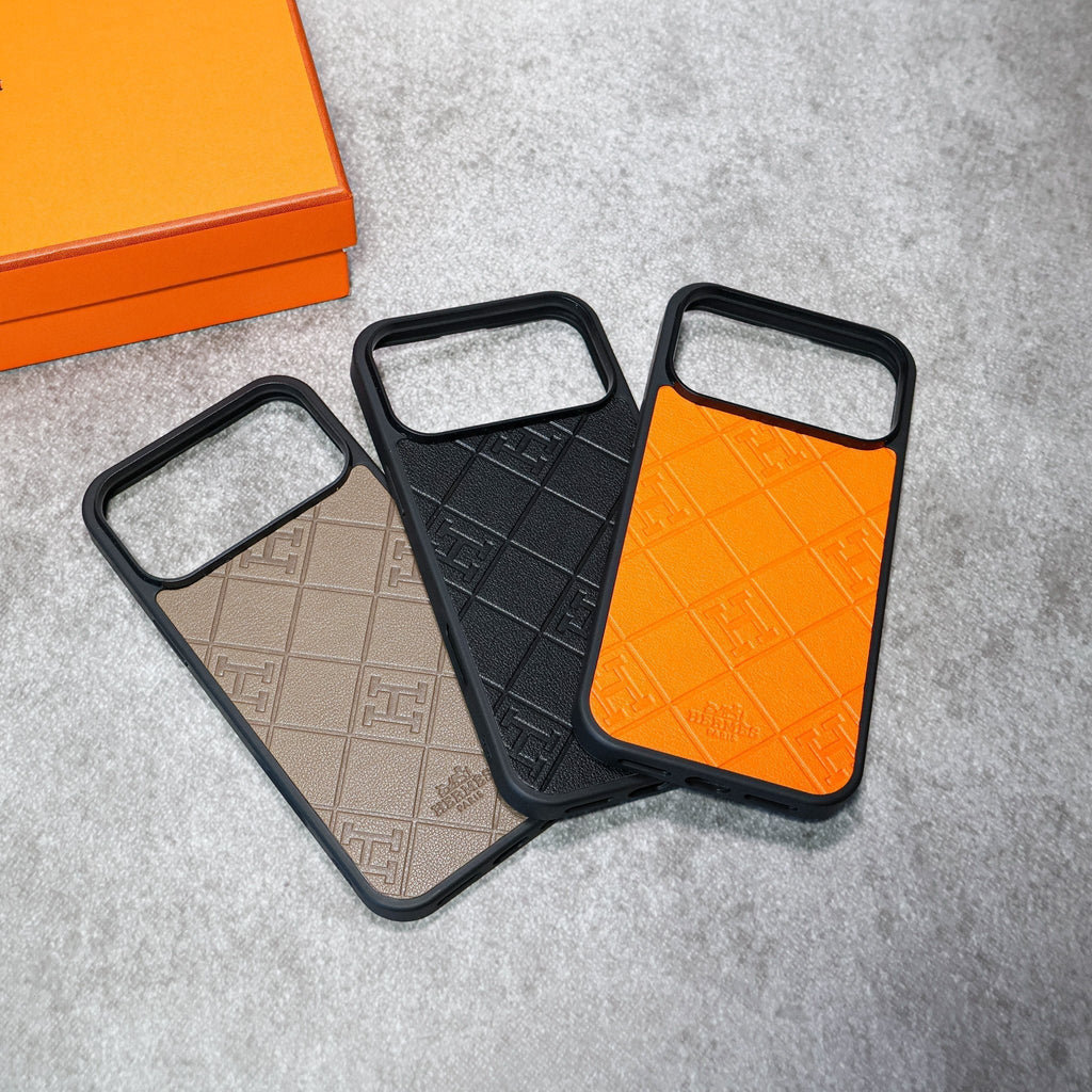 Luxury Leather iPhone Case For iPhone 17 / 16 / 15 / 14