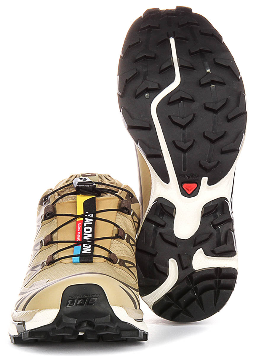 Salomon XT-6 Gortex In Tan Sneakers