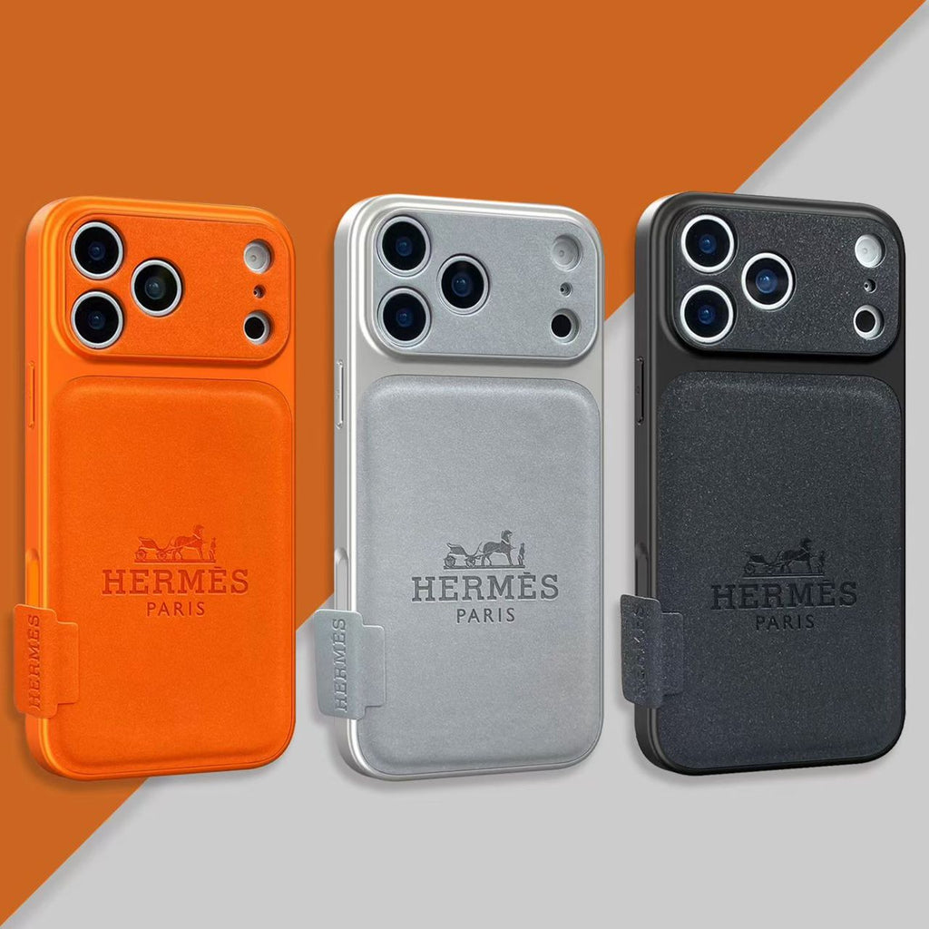 Orange Premium Luxury iPhone Case – Luxury Protection