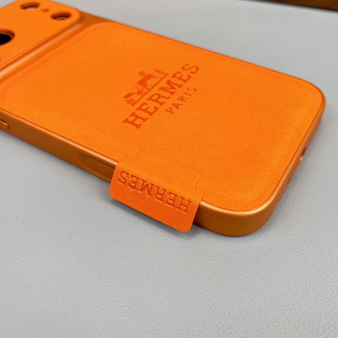 Orange Premium Luxury iPhone Case – Luxury Protection