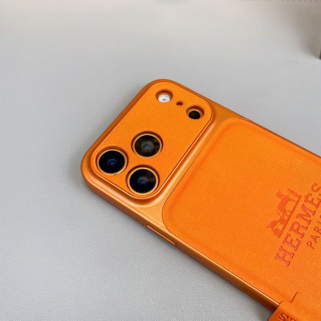 Orange Premium Luxury iPhone Case – Luxury Protection