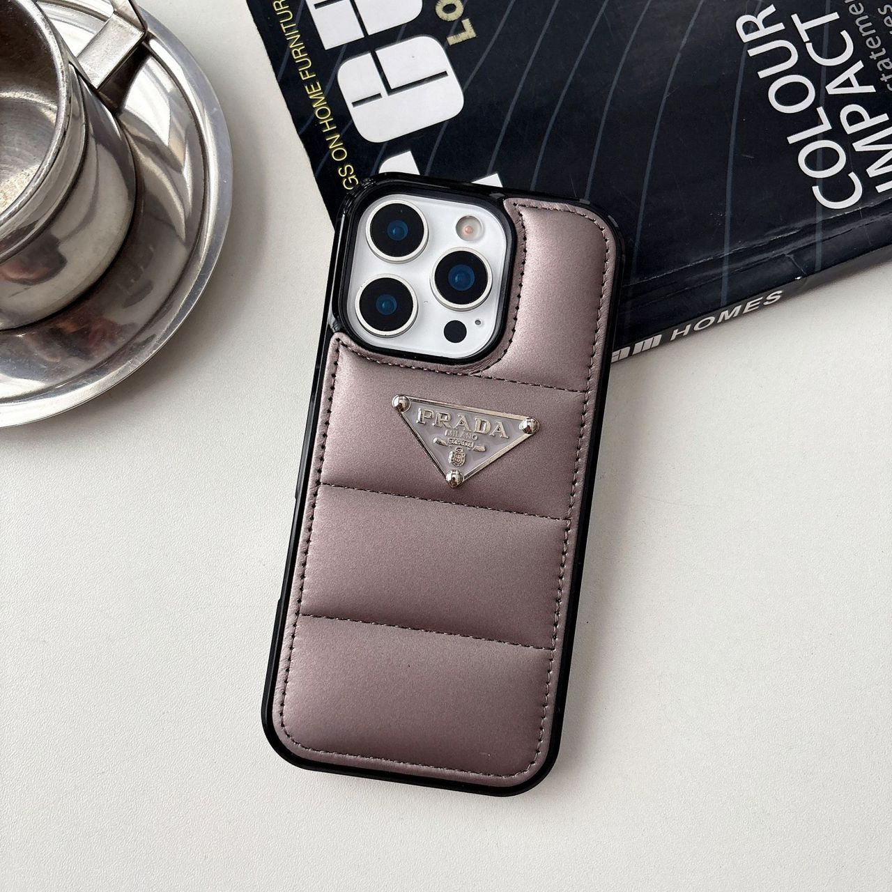 Luxury Puffer Phone Case For iPhone 17 / 16 / 15 / 14
