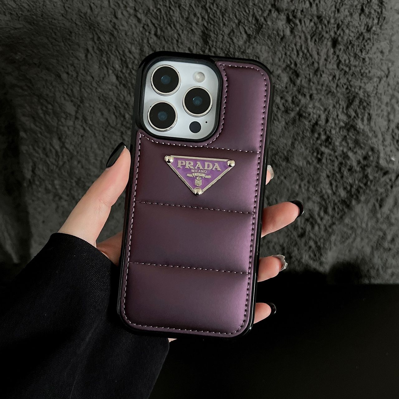 Luxury Puffer Phone Case For iPhone 17 / 16 / 15 / 14