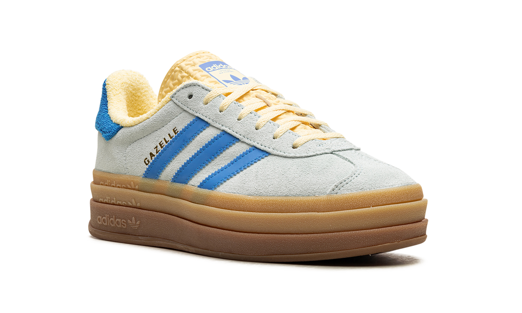 Gazelle Bold Wmns "Almost Blue Yellow" IE0430
