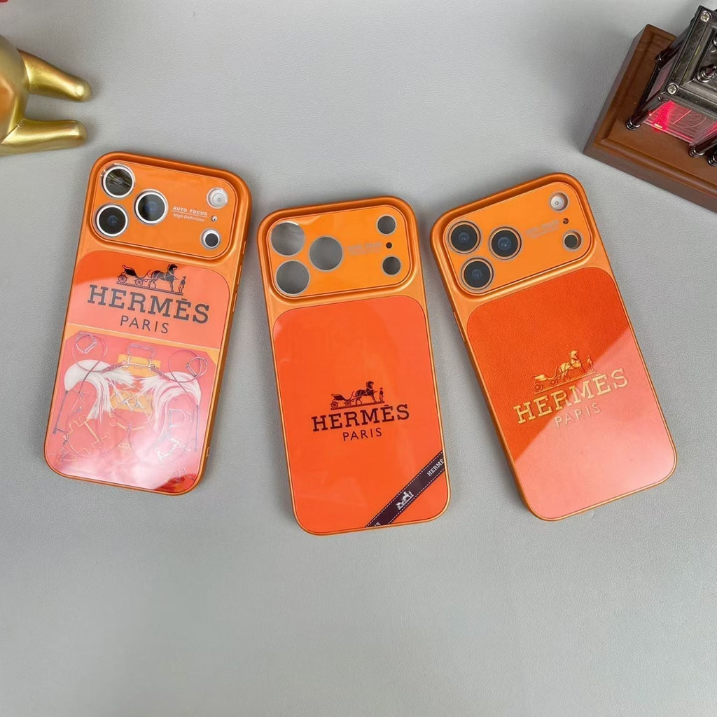 Premium Glass Case For iPhone 17 / 16 / 15 / 14