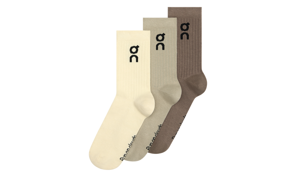 Logo Sock Mid "Hare Brume (3 Pack)" 2UF10524953