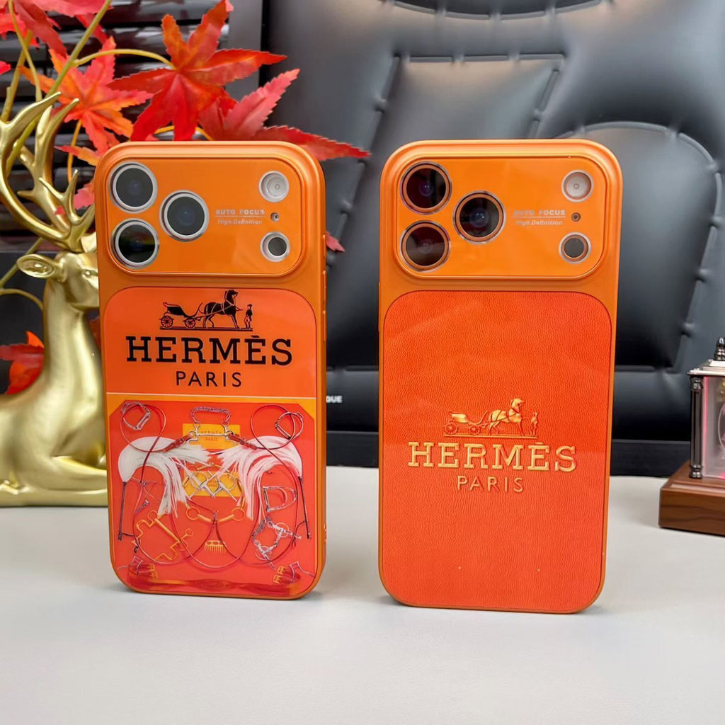 Premium Glass Case For iPhone 17 / 16 / 15 / 14