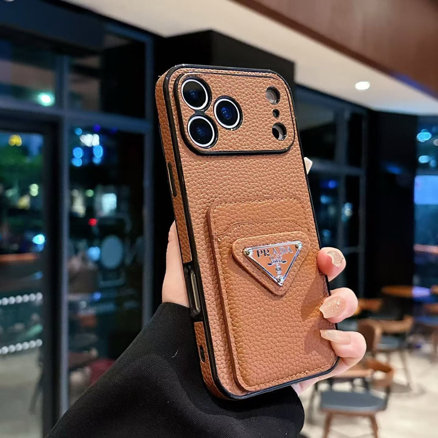 Luxury Phone Case With Card Holder 17/ 16/ 15/ 14