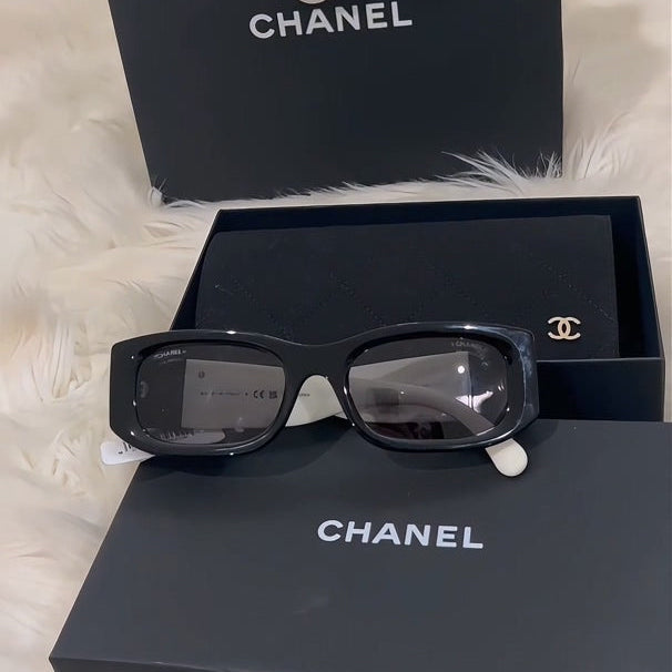 Fashion Rectangle Acetate Sunglasses – UV400 Protection Sunglasses