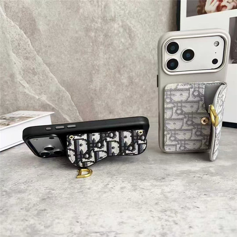 Leather Phone Case With Card Holder For iPhone 17-12