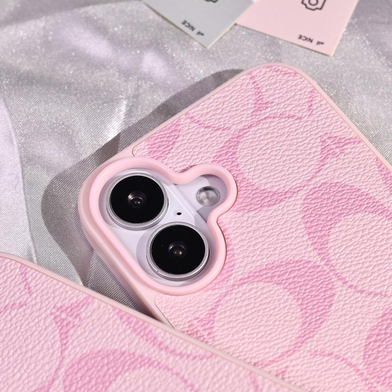 Soft Leather-Texture Protective iPhone Case – Shockproof Protective Phone Cover