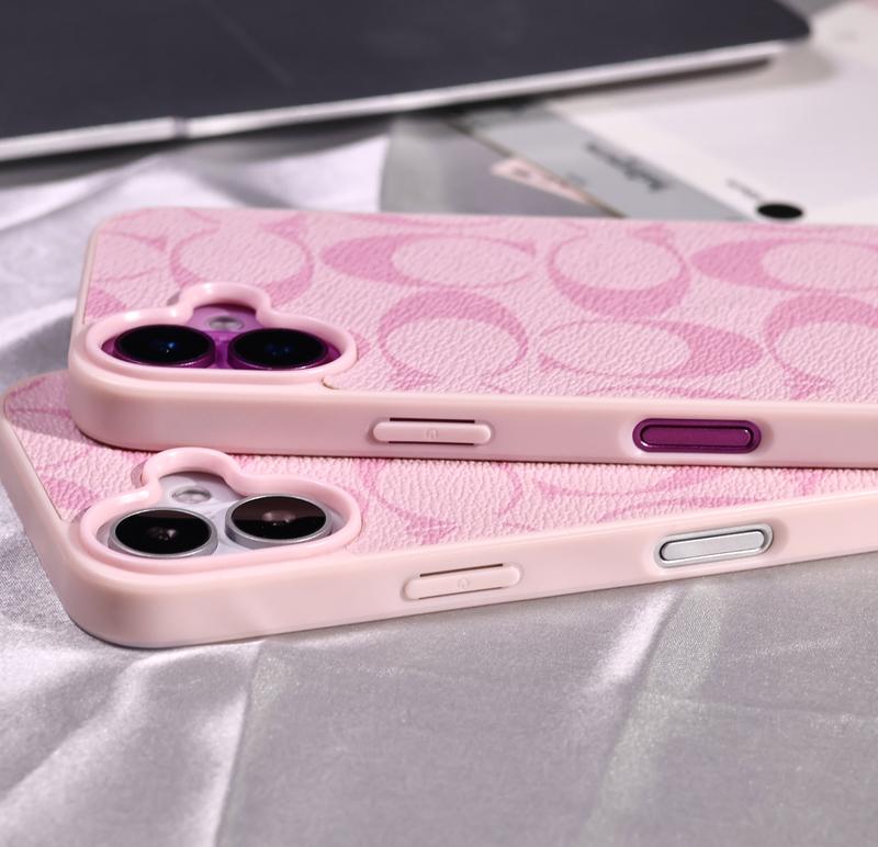 Soft Leather-Texture Protective iPhone Case – Shockproof Protective Phone Cover