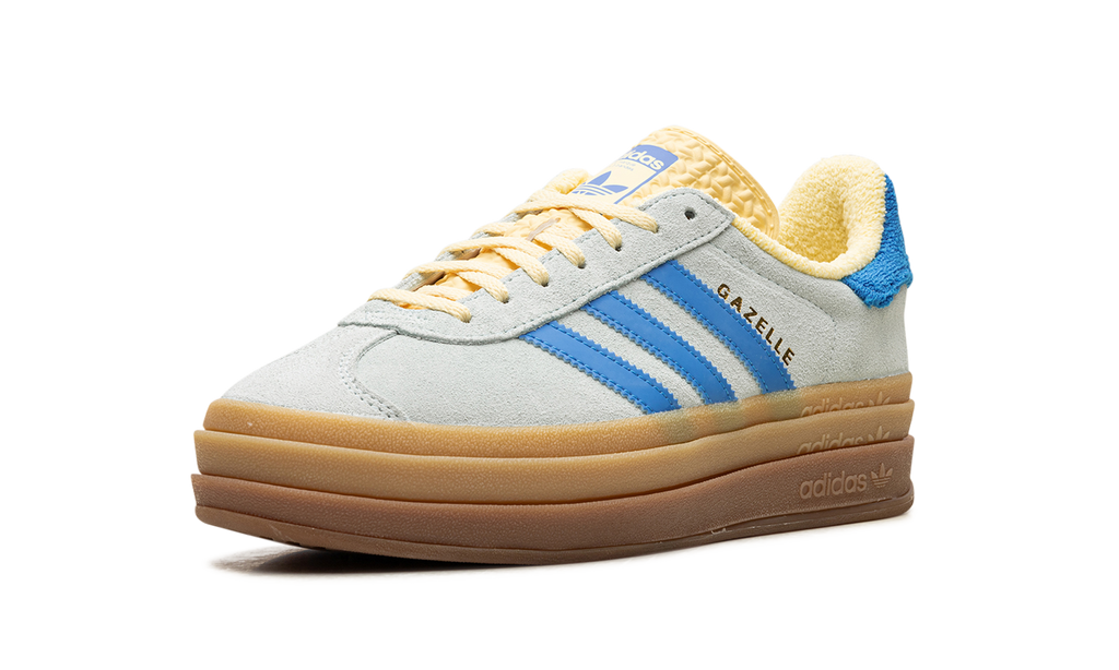 Gazelle Bold Wmns "Almost Blue Yellow" IE0430