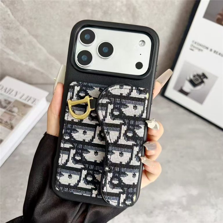Leather Phone Case With Card Holder For iPhone 17-12