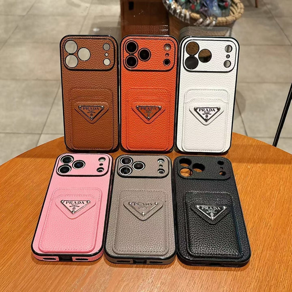 Luxury Phone Case With Card Holder 17/ 16/ 15/ 14
