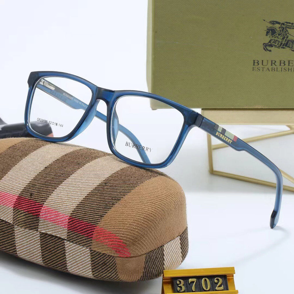 Fashion Plaid Temples Glasses Sunglasses – UV400 Protection Sunglasses