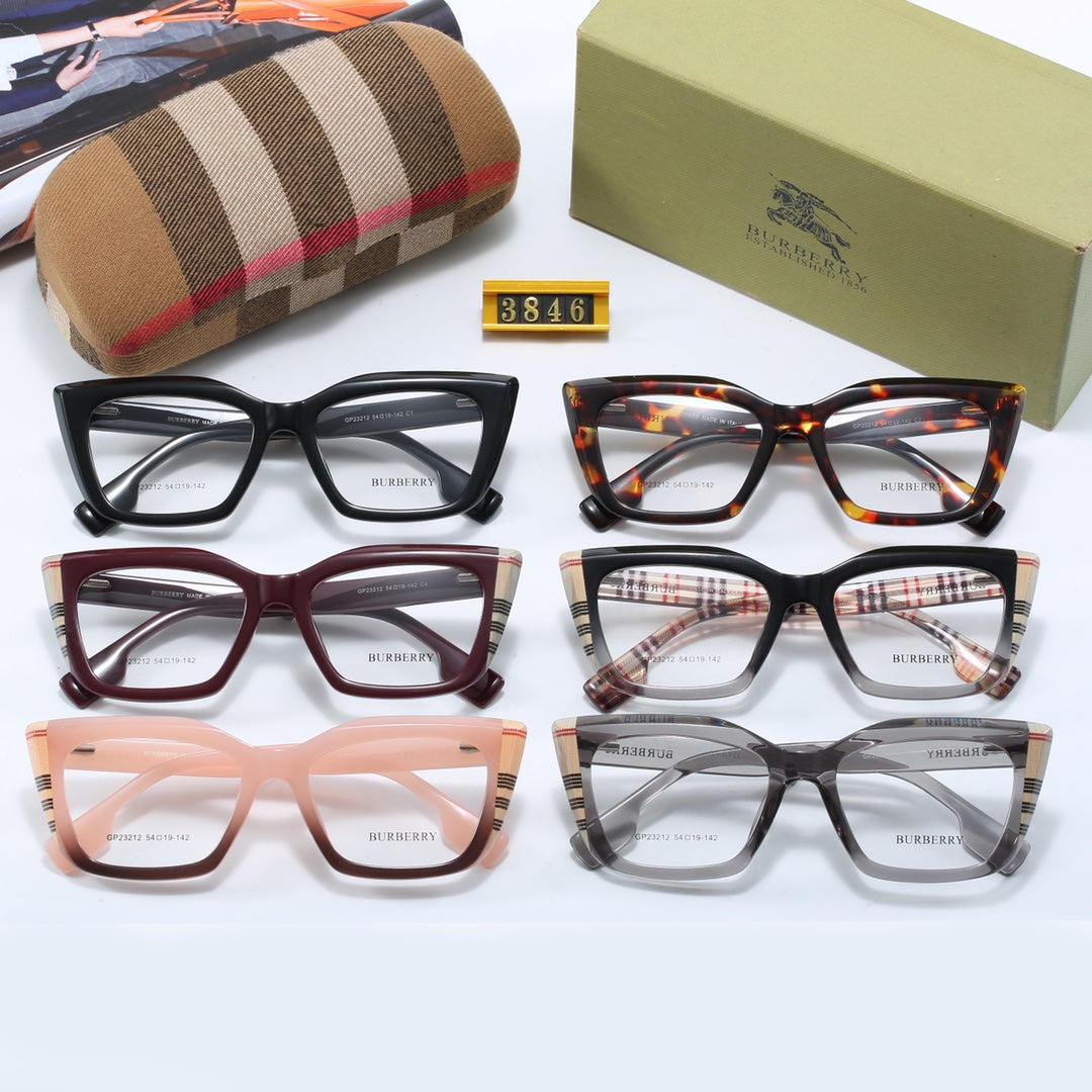 Fashionable Cat Eye Check Glasses Sunglasses – UV400 Protection Sunglasses