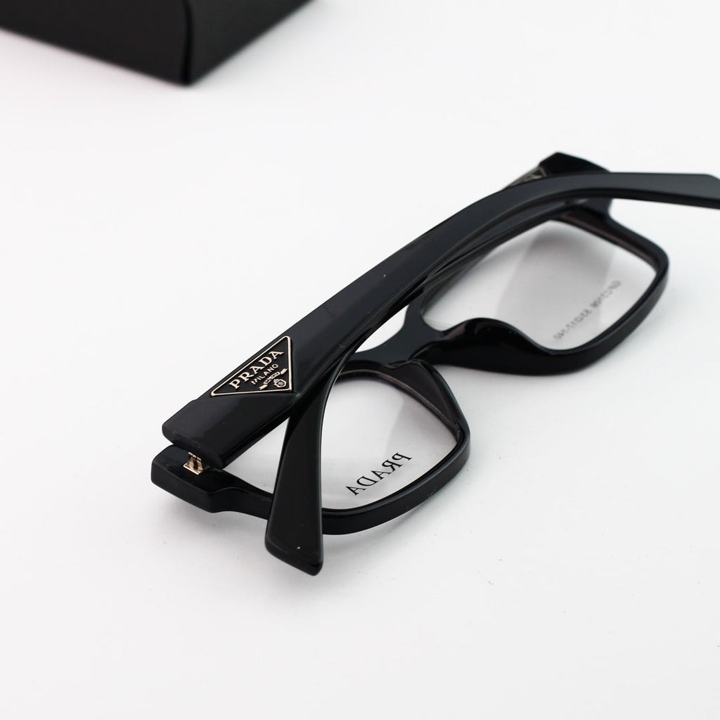 Classic Triangle Logo Square Glasses Sunglasses – Luxury Fashion Sunglasses