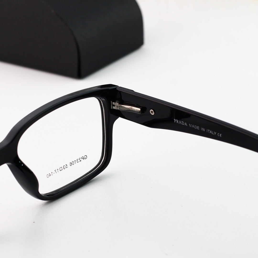 Classic Triangle Logo Square Glasses Sunglasses – Luxury Fashion Sunglasses