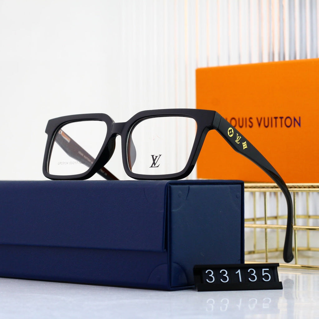 New Metal-Rimmed Square Glasses Sunglasses – Luxury Fashion Sunglasses