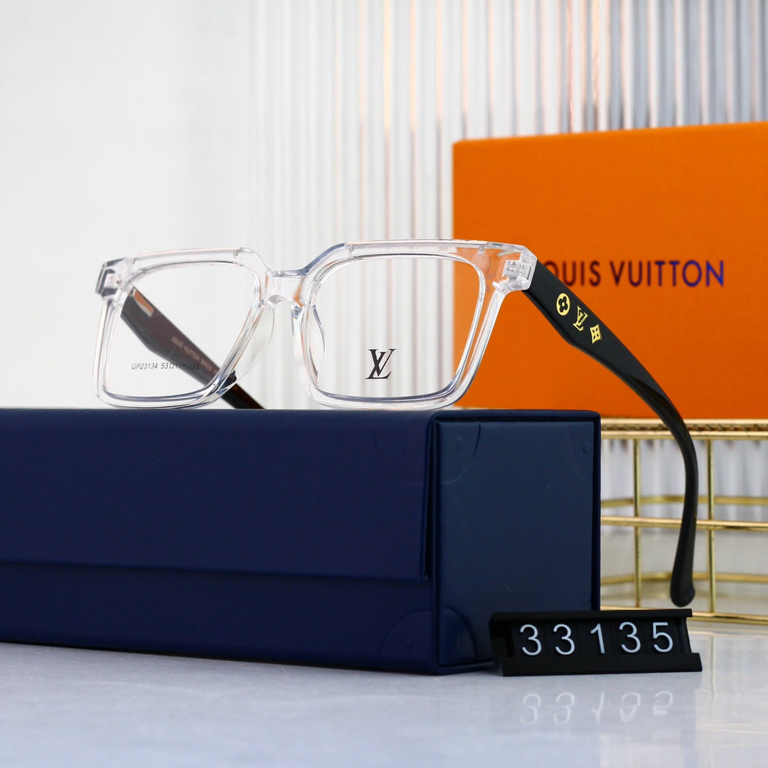 New Metal-Rimmed Square Glasses Sunglasses – Luxury Fashion Sunglasses