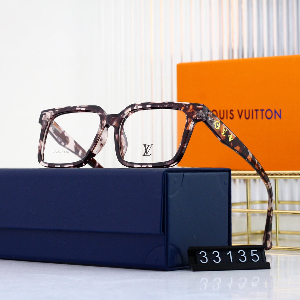 New Metal-Rimmed Square Glasses Sunglasses – Luxury Fashion Sunglasses