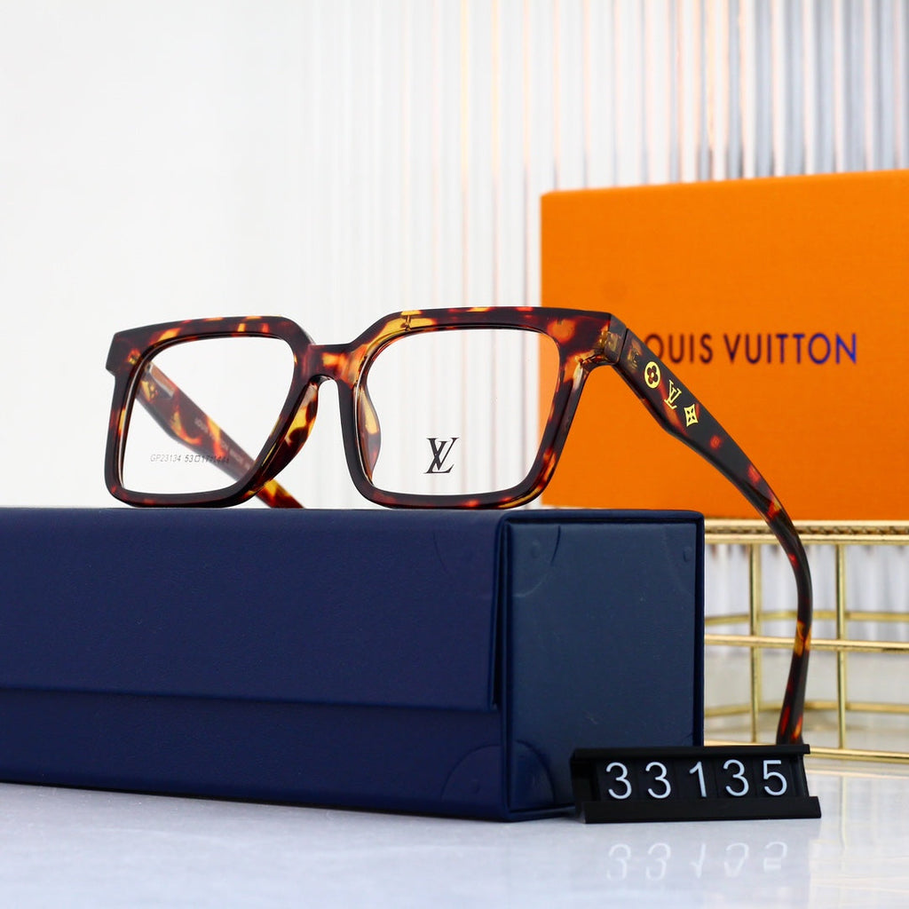 New Metal-Rimmed Square Glasses Sunglasses – Luxury Fashion Sunglasses
