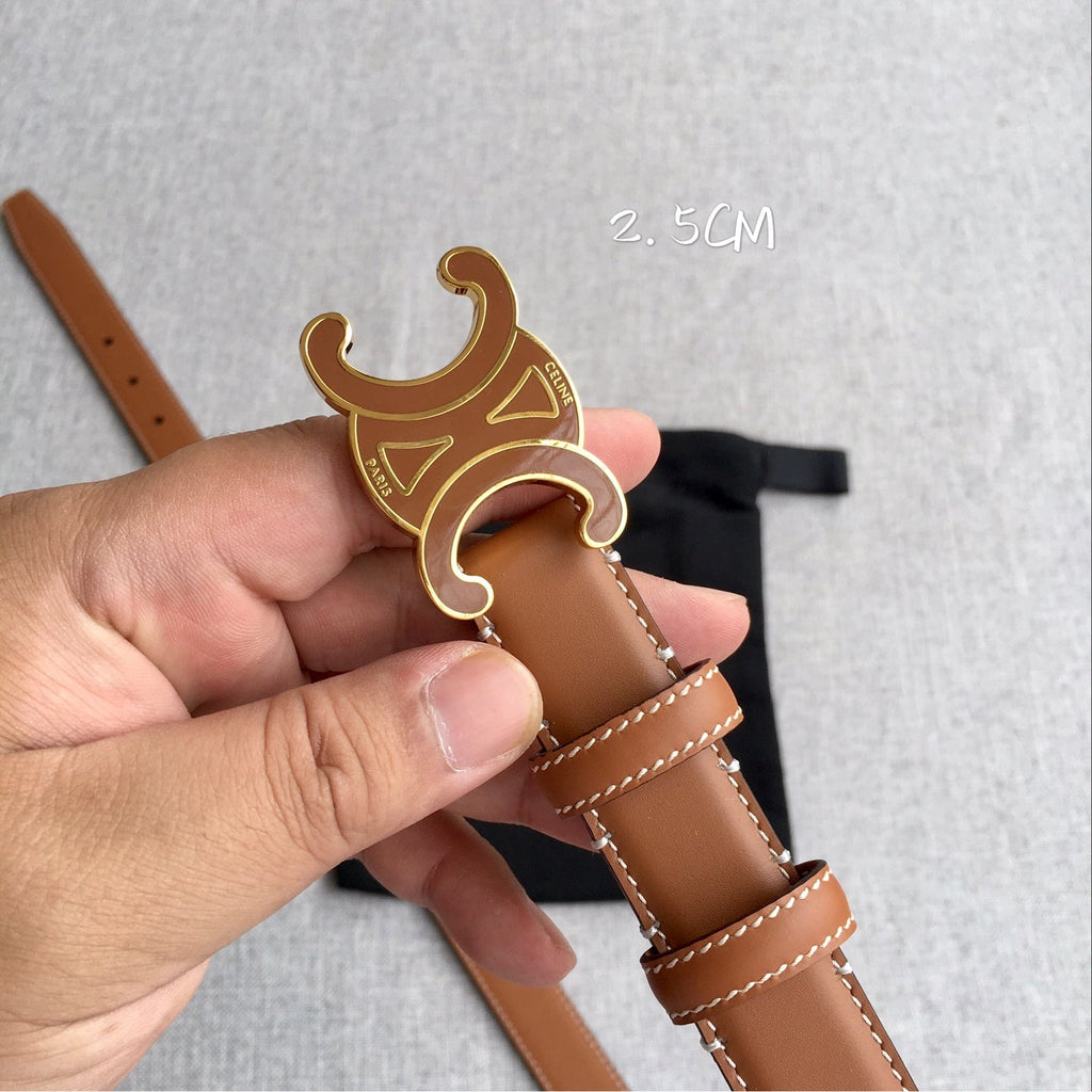 Women‘s Leather Belt Buckle – Premium Leather Belt