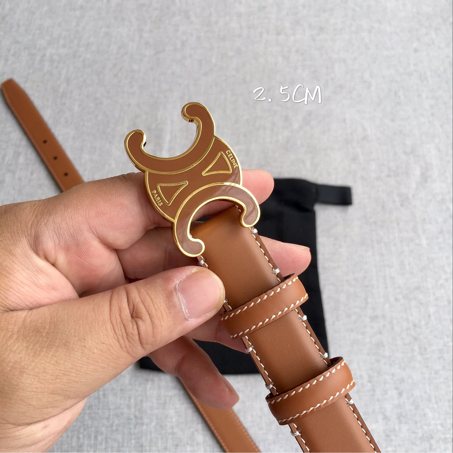 Women‘s Leather Belt Buckle – Premium Leather Belt