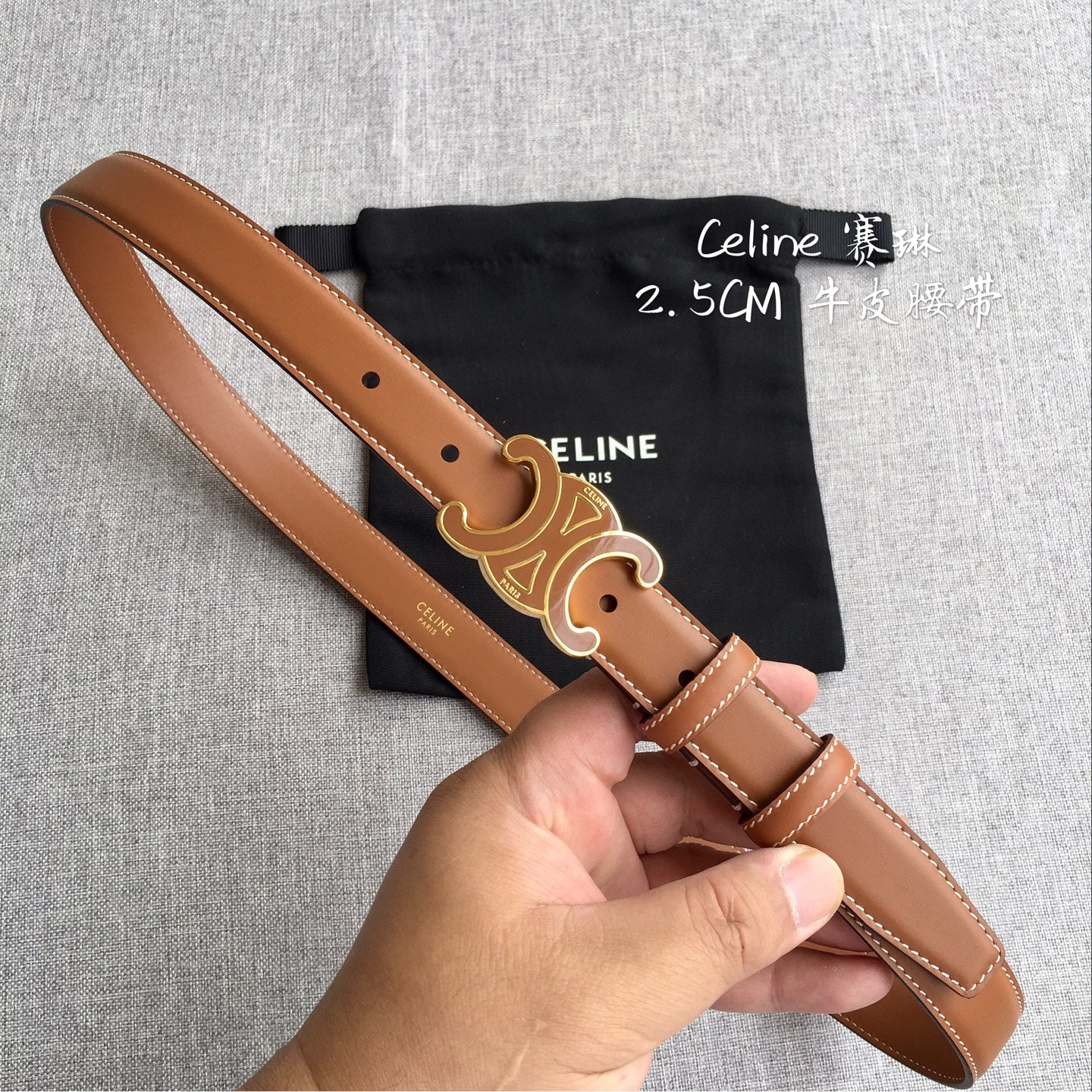 Women‘s Leather Belt Buckle – Premium Leather Belt